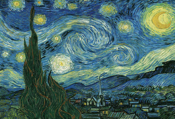 Eurographics Starry Night By Vincent Van Gogh Puzzle (2000-Piece)