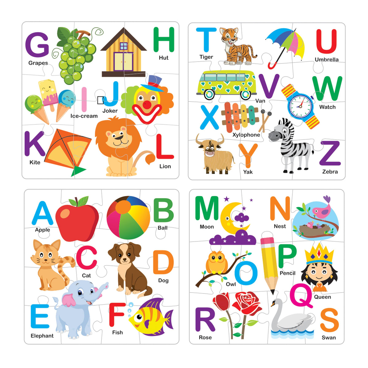 RatnaS Educational Abcd Puzzle