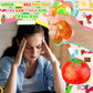 Meooeck 12 Pcs Fruit Stress Relief Toys Watermelon Orange Stress Balls Fidget Toys for Adults Relief Mini Squeeze Fruit Party Fa
