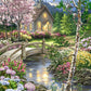 Springbok'S 500 Piece Jigsaw Puzzle Spring Chapel - Made In Usa