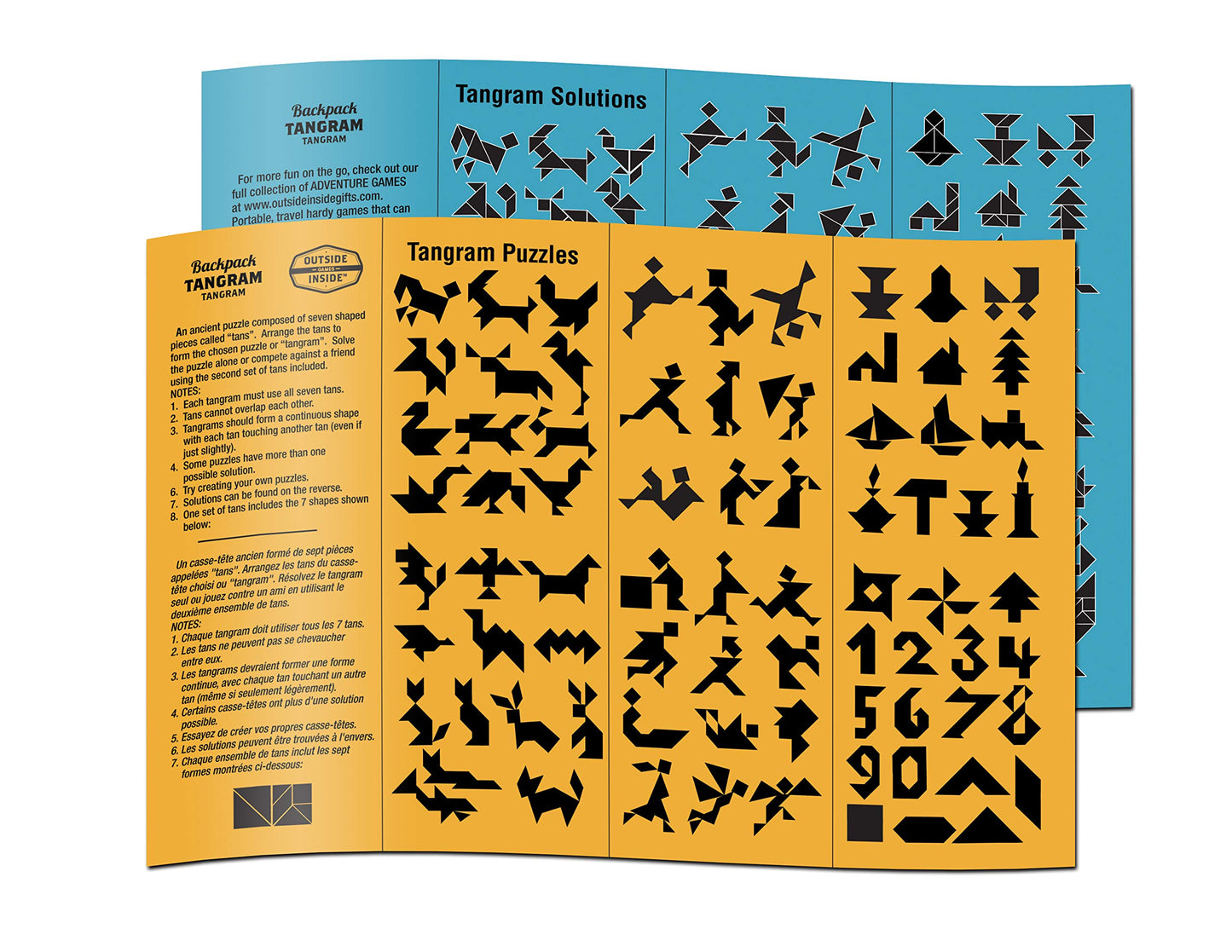Outside Inside Backpack Tangram