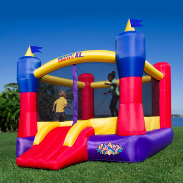 Blast Zone Magic Castle XL10 - Inflatable Bouncer with Blower - enhanced Quality - Large - Holds 5 Kids - Fast Setup