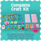 Pretty Me Headband Making Kit - DIY Fashion Accessories for Girls Ages 5-12 - Multicolor Plastic Small Size