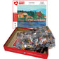Hart Puzzles Lake Como By Allan Friedlander, 24 X 30 1000 Piece Puzzle