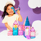 Magna-Tiles Castle 25-Piece Magnetic Construction Set, The Original Magnetic Building Brand