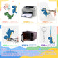 15 Sheets Printable Shrink Sheets Plastic A4 Size Printable Shrink Paper Shrink Art Paper For Inkjet Printer Shrink Film Sheets
