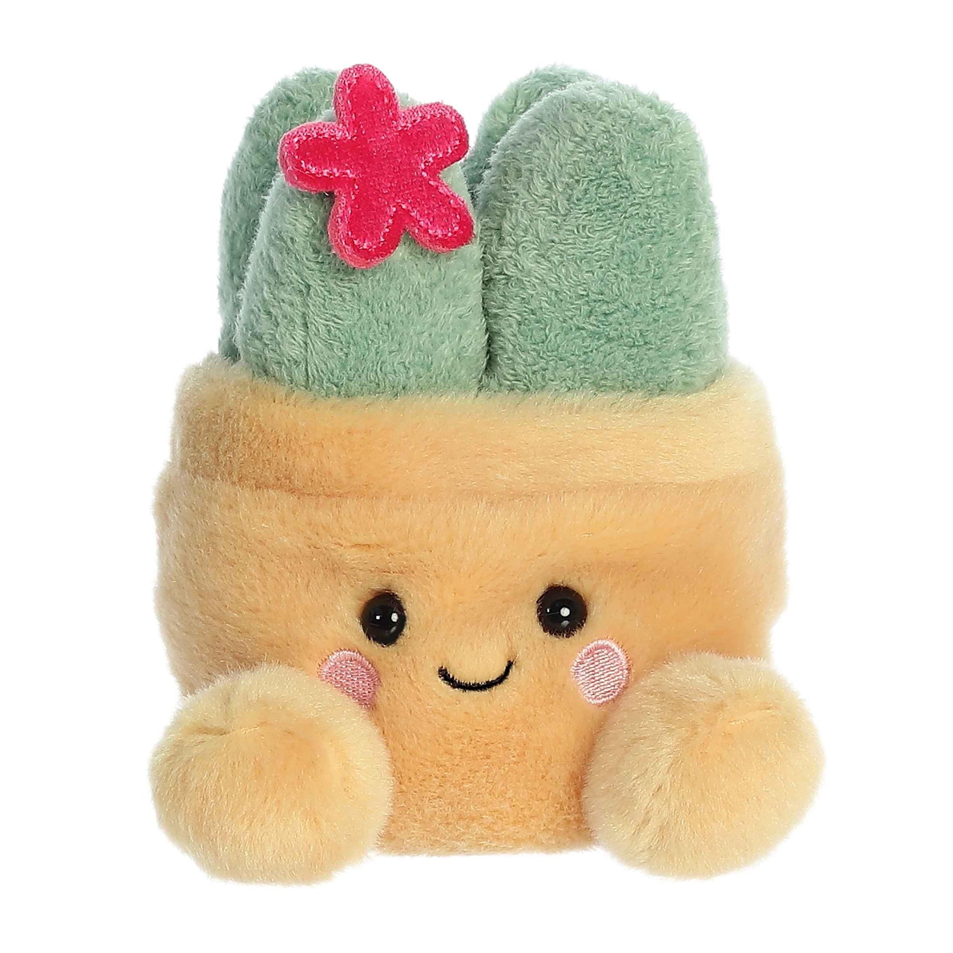 Aurora Adorable Palm Pals Seyla Succulent  Stuffed Animal - Pocket-Sized Play - Collectable Fun - Brown 5 Inches