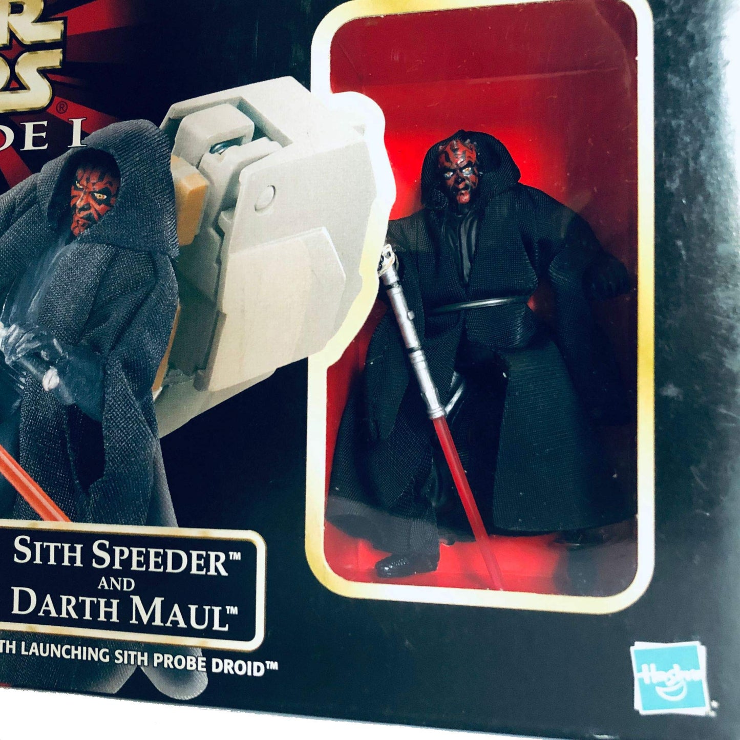 STAR WARS Sith Speeder with Darth Maul Action Figure, Model 84135, Plastic