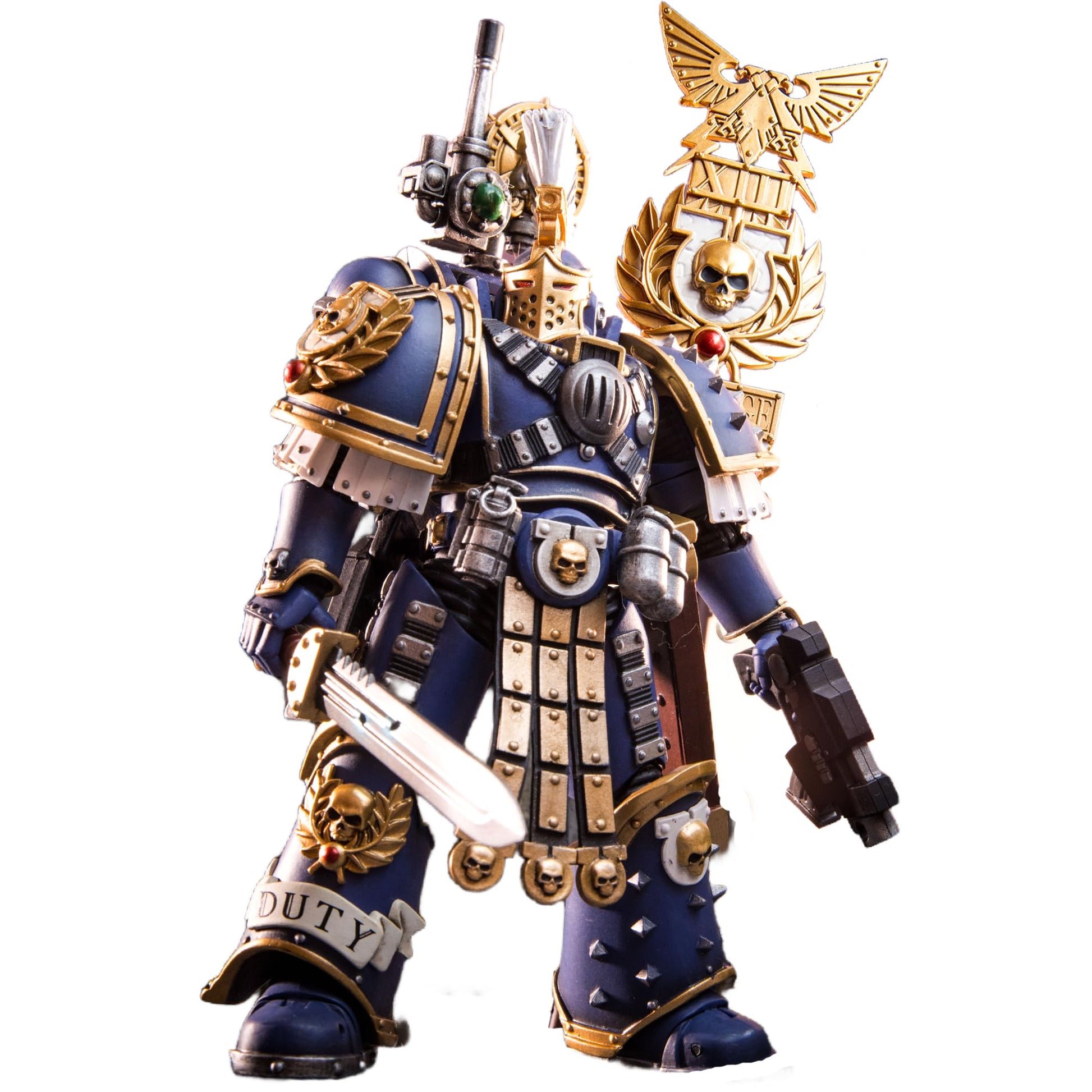 malt-inspiredISE JOYTOY 1/18 Action Figures - Warhammer 40 000 Ultramarines Remus Ventanus - 5 Classic Character Collectible Age 15 and Above