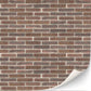 3 Sheets Self-Adhesive Wall Cladding For Dollhouse 1:12 Scale (Brown Bricks)