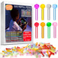 320Pcs Pegs Refill For Light Brite,Light Bright Glow Pegs 8 Colors With Excellent Clear, Led Light Up Board Toy Replacement Peg
