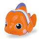 Robo Alive Junior Little Fish Bath Toy - Battery-Powered, Orange Fish, Perfect for Babies & Toddlers, Fun Bathtub Water Toy