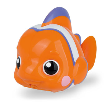 Robo Alive Junior Little Fish Bath Toy - Battery-Powered, Orange Fish, Perfect for Babies & Toddlers, Fun Bathtub Water Toy