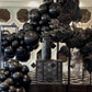 Partywoo Black Balloons, 50 Pcs 12 Inch Matte Black Balloons, Black Balloons For Balloon Garland Or Balloon Arch As Party Decorations, Birthday Decorations, Retirement Party Decorations, Black-Y18