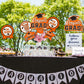 30Pcs Graduation Party Decorations Class Of 2024 Congrats Grad Table Centerpiece