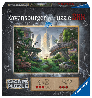Ravensburger Escape: Desolated City 368 Piece Jigsaw Puzzle For Adults - 17279 - An Escape Room Experience In Puzzle Form