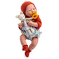 JC Toys Nature Collection 15" Anatomically Correct Vinyl Girl Baby Doll - Model 18066, Made in Spain
