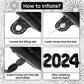 Katchon, Giant 2025 Balloon Numbers Black - 40 Inch | 2025 Balloons With Black Star Balloons For New Years Eve Party Supplies 2025 | 2025 Black Balloons For Happy New Year Decorations 2025, Nye Decor