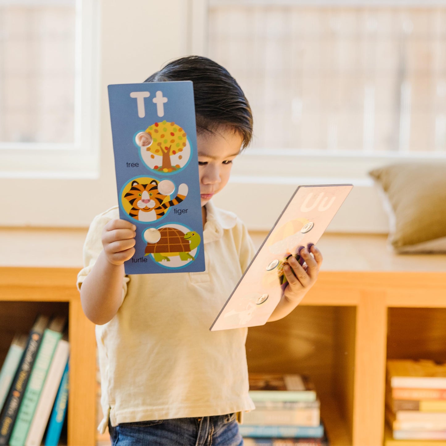 Melissa & Doug Poke-A-Dot Alphabet Learning Cards - Interactive Alphabet-Themed Learning Cards For Toddlers And Preschoolers