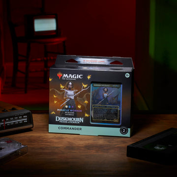Magic The Gathering Commander Deck - Duskmourn: House of Horror, Multicolor, Model D34560000, Cardboard Material