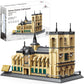 Apostrophe Games Notre-Dame Cathedral Building Block Set (1378 Pieces) Paris'S Notre Dame Cathedral Famous Landmark Series - Architecture Model For Kids And Adults