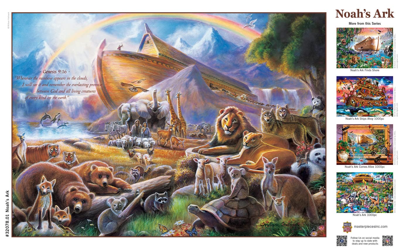 Noah'S Ark 550 Piece Jigsaw Puzzle
