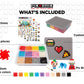 Pix Brix Pixel Art Kit - 6,000 Piece Building Bricks, Medium Color, Interlocking STEM Toy for Ages 6+ - Model PBM6000C