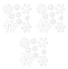 Snowflake Cutouts Assorted 9 Count Pack of 3