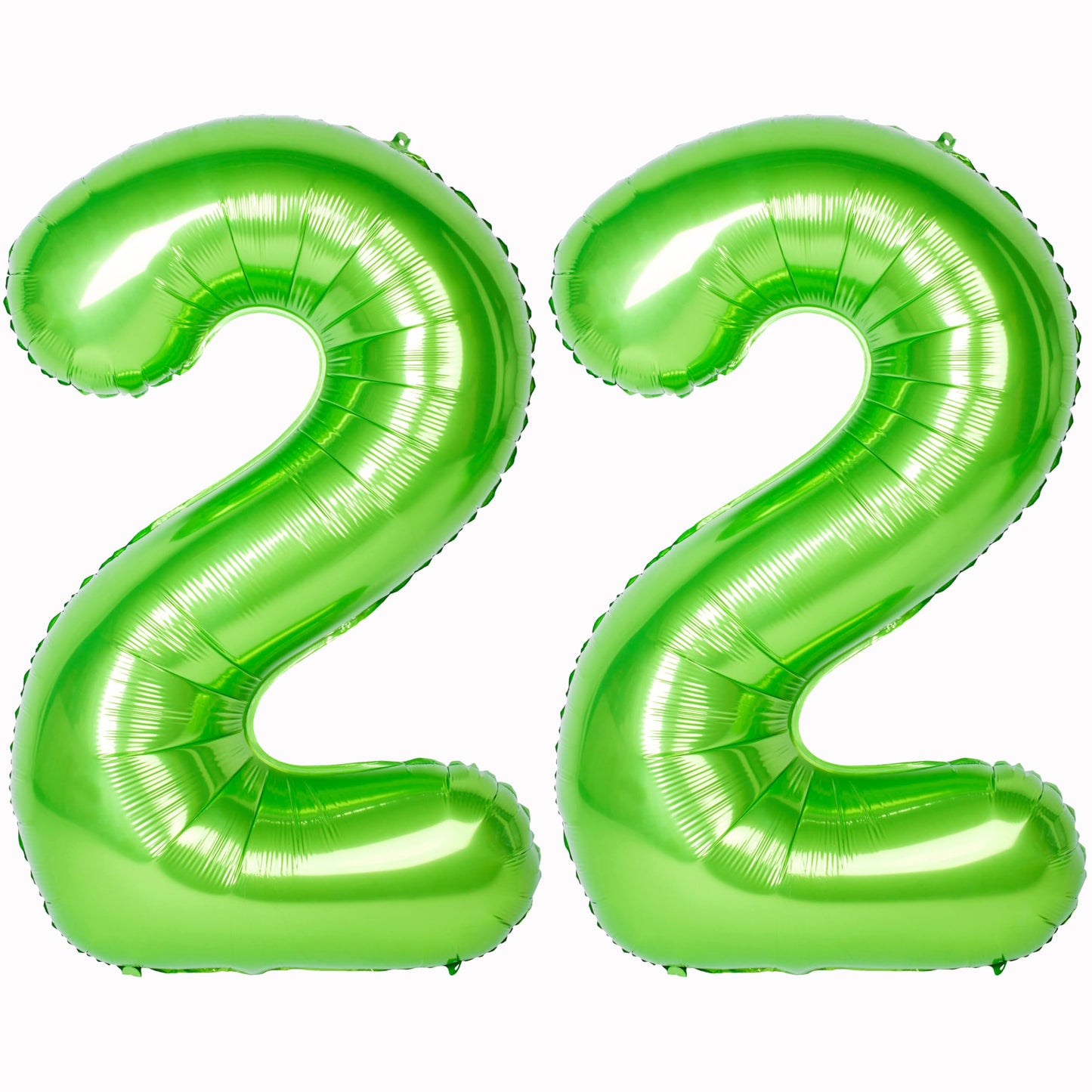 Number Balloons 40 Inch Green Birthday Party Decorations 22St Digital Jumbo Helium Foil Mylar Balloon