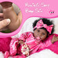 Aori Reborn Baby Girl Dolls Black - 22 Inches Lifelike Black Amercican Doll With Realistic Details, Gift For Kids 3+, Grandparen