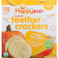 HAPPY BABY Organic Mango & Pumpkin Teether Crackers 12 Count, 1.7 OZ