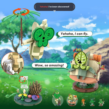Koroks Building Set, 5 Characters Building Block Sets For Botw Fans, Cute Game Merch Action Figures, Great Toys Gifts For Fans K