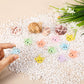 GGSTDDUP 120 PCS Miniature Sting Ray Statues, Mini Sting Ray Fish Cake Decoration, Mini Sting Ray Fish Marine Animal Toy Cake De