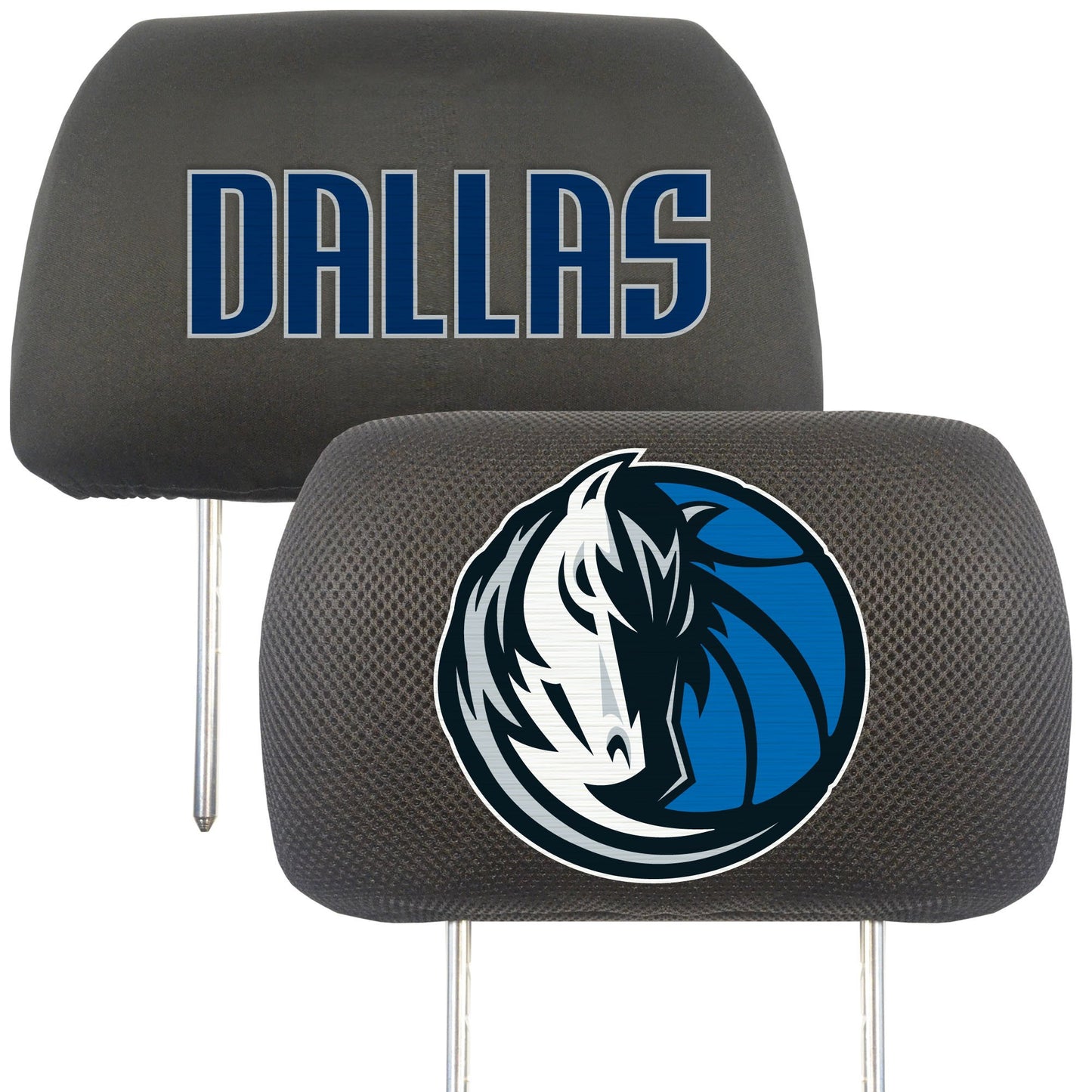 Fanmats - 14774 FANMATS NBA Dallas Mavericks Polyester Head Rest Cover 10x13