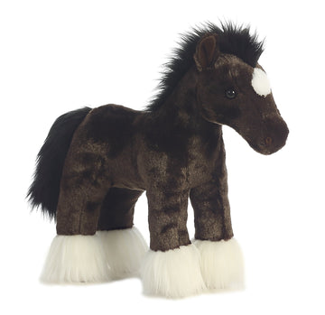 Aurora® Exquisite Western Spirit Stuffed Animal - Playful Interaction - Endless Fun - Brown 12 Inches