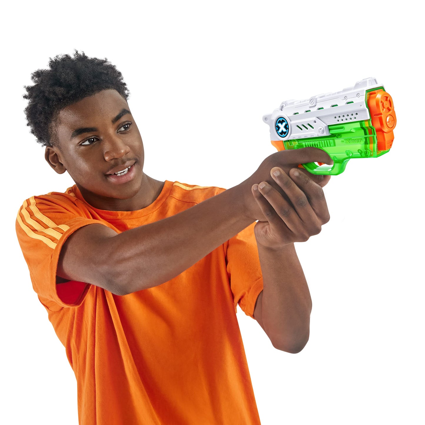 X-Shot Nano Fast Fill Water Guns (2 Pack) + Micro Fast-Fill (2 Pack) - 4 Blasters Total, Fills in 1 Second, White