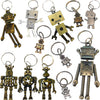 12 Packs Bulk Small Metal Robots for School Summer Holiday Party Favors and End Of Year Students Prizes From Teacher