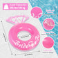 MoKo Diamond Pool Floats Adults, Bachelorette Party Decorations, Romantic Diamond Swim Ring Float for Summer Beach Party, Engage