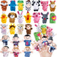 24 Pcs Finger Puppets Set,Soft Plush Finger Puppet Toys For Kids,Storytime Learning Aid,Mini Plush Figures Toy Assortment For Toddlers,Party,Playtime,School