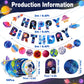 Sunbeauty 37Pcs Space Galaxy Birthday Decorations Space Themed Party Supplies Solar System Kit Outer Space Galaxy Party Party De