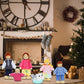 ONEST 18 Pieces Wooden Dollhouse Family Set Mini People Figures Dog Cat Sets Dollhouses Dolls Wooden Doll Family Pretend Play Fi