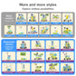 RISUNTOY 434 PCS STEM Toys Kit for Kids Age 6+ - Build 36+ Robot Models with Solar Power, Gears & Sensors,Science & Engineering