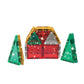 Createon Crayola Holiday Glitter Mini Pip Magnetic Tiles, Magnetic Kids’ Building Toys, Stem Learning Travel Toys For Boys And Girls, 27-Piece Set