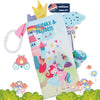 Baby Book Soft Crinkle Cloth Books Toys, Soft Activity Baby Books Early Education Toys For Babiesinfant Toddler Baby Boy Girl Baby Toys,Animal Tails Toy Gifts Baby Books (1-Unicorn & Princess)