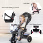 Ridyee 7-In-1 Tricycle For 18 Months To 5 Years, Rotatable Seat For Toddlers 1.5-3, Tricycle For 3-5 Years With Diy Stickers, Al