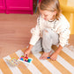 SmartGames IQ XOXO Portable Travel Game - 120 Challenges for Ages 6+, Blue, Model SG 444US, Durable Plastic Construction