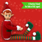 The Original Elf 12" Plush Christmas Elf Doll - Poseable Cotton Shelf Sitter, White - Perfect for Decorations & Gifts