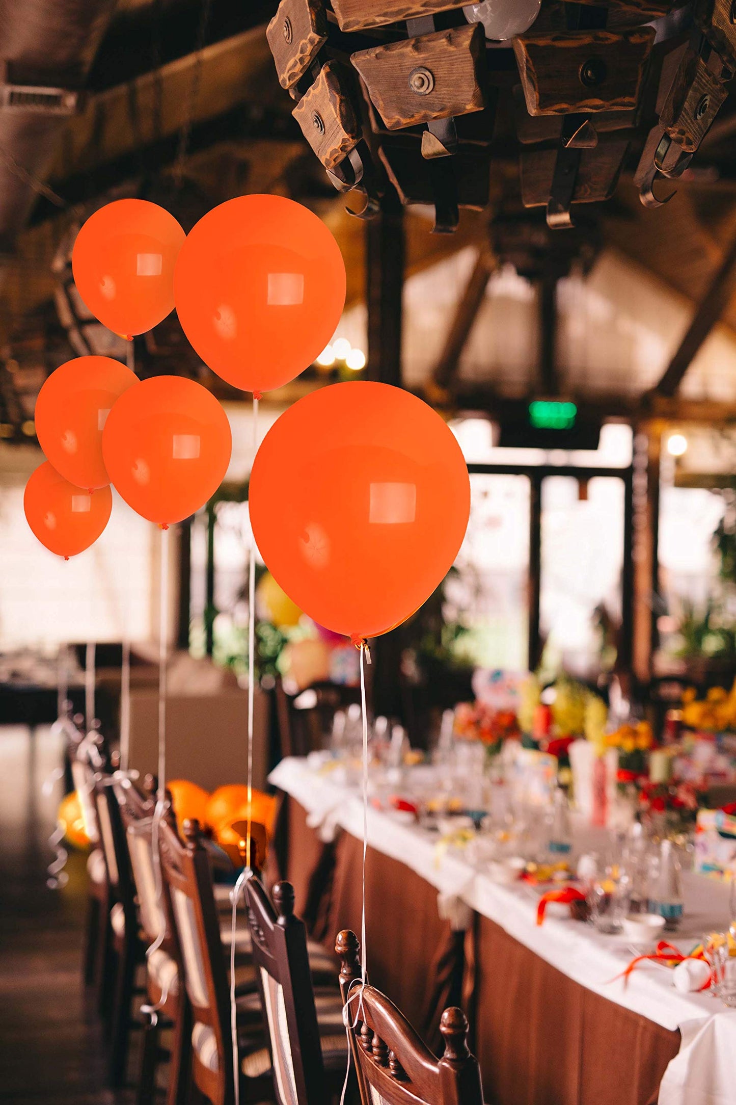 Treasures Gifted Burnt Orange Balloons - Orange Matte Balloons - Orange Latex Balloons 12 Inch - Premium Orange Rust Balloons -