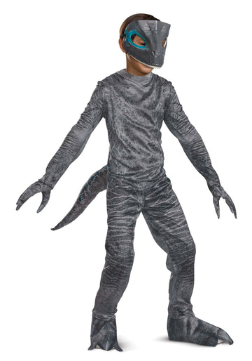 Disguise Jurassic Park Kid'S Blue Deluxe Costume Size 4/6