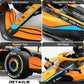 Voltz Toys Authentic Licensed 1:18 McLaren F1 MCL36 Remote Control Car - F1 Collection RC car Series for Kids and Adults - 2.4GH